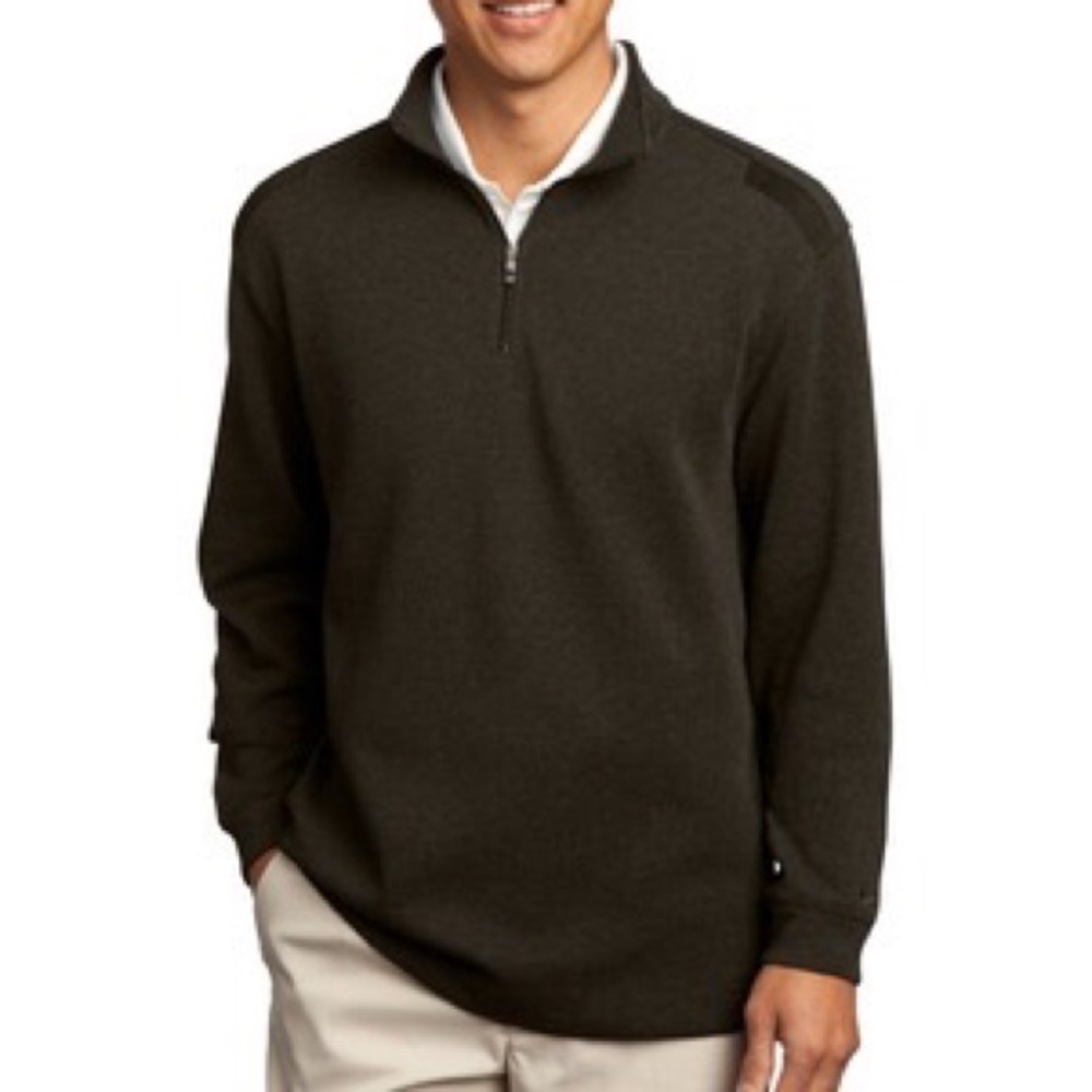 NIKE GOLF Dri Fit HEATHER COVER-UP STYLE 392394 Sz. XXL Charcoal